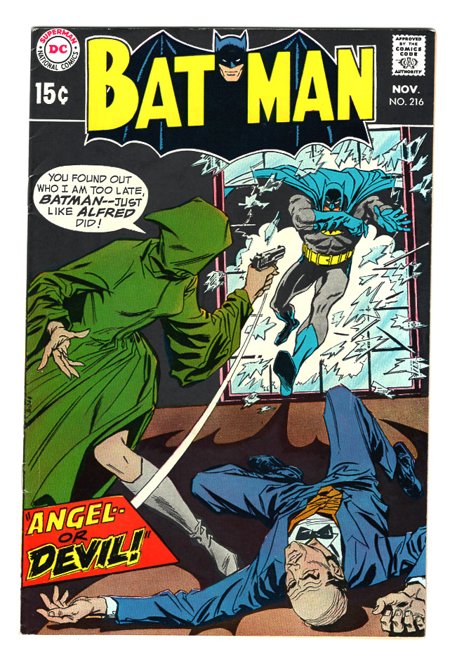 Batman #216 VF Front Cover