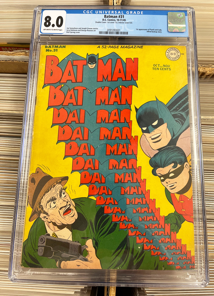 Batman #31 CGC 8.0 Front Cover