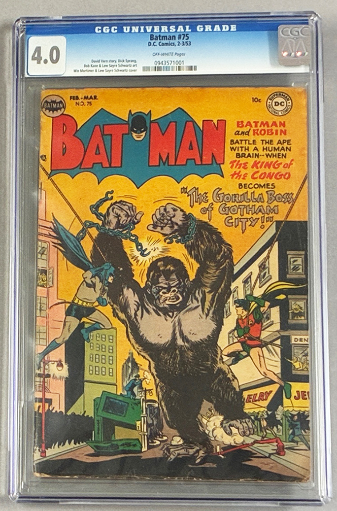 Batman #75 CGC 4.0 Front Cover