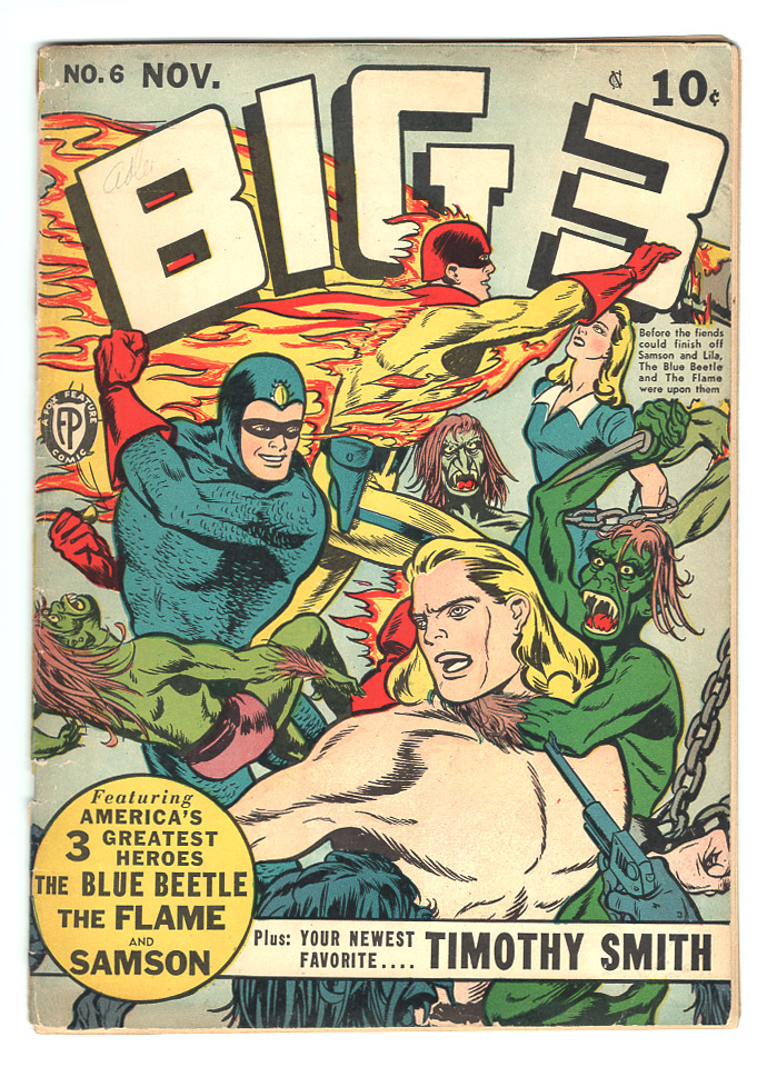 Big Three #6 G Front Cover