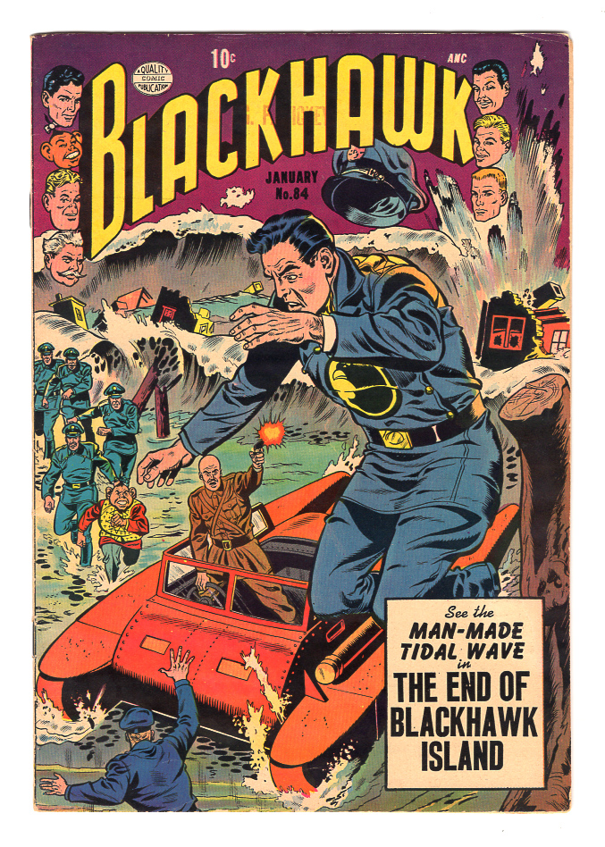 Blackhawk (Quality) #84 VF+ Front Cover