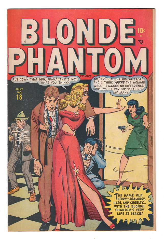 Blonde Phantom #18 VF- Front Cover