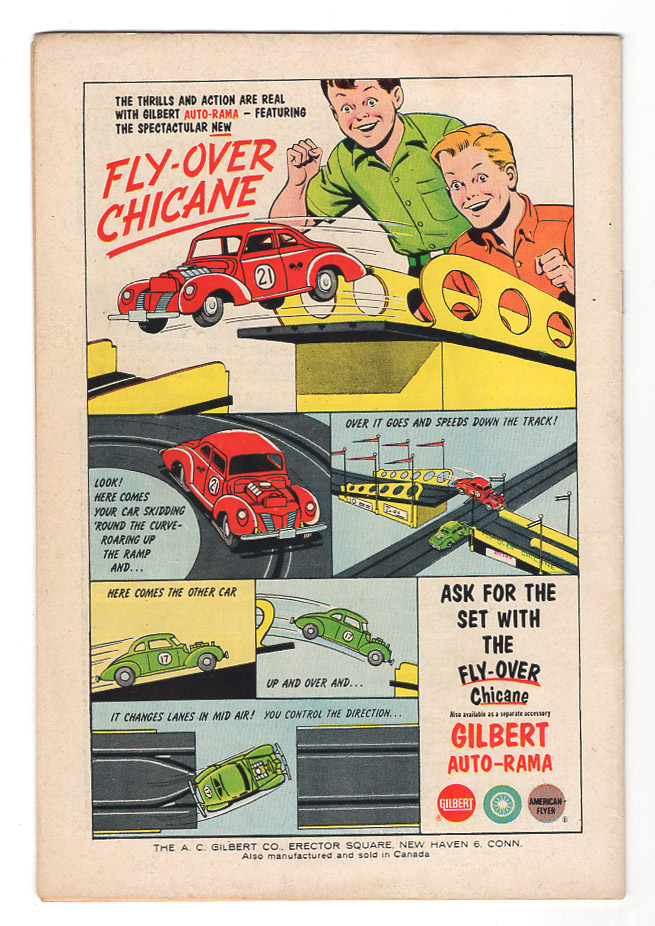 Brave and the Bold #51 VF- Back Cover
