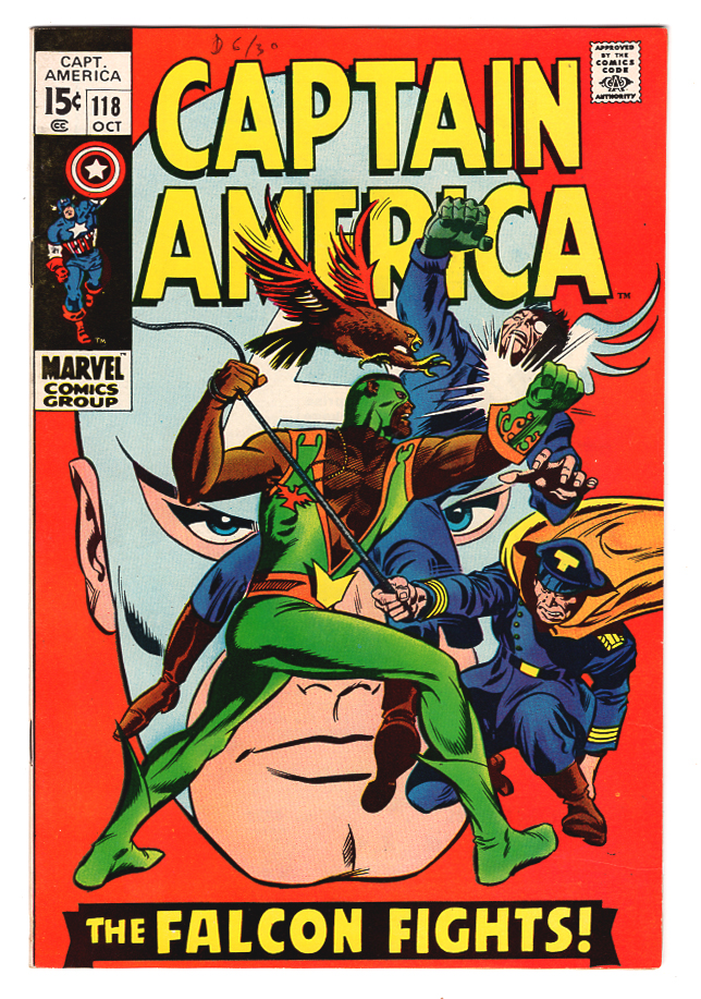 Captain America #118 NM- Front Cover