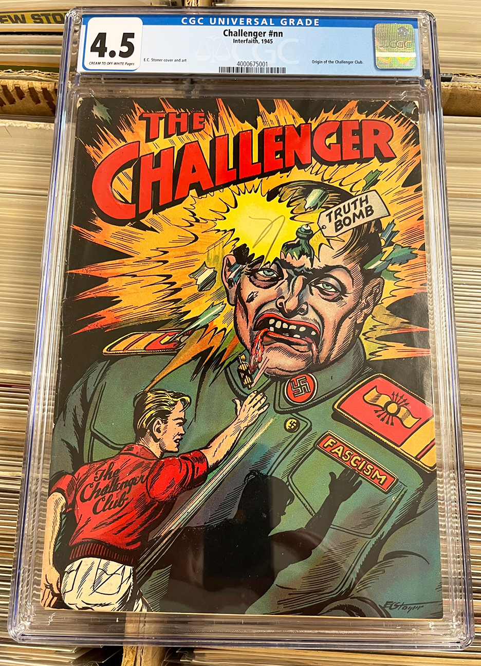 Challenger, The #1 CGC 4.5 Front Cover