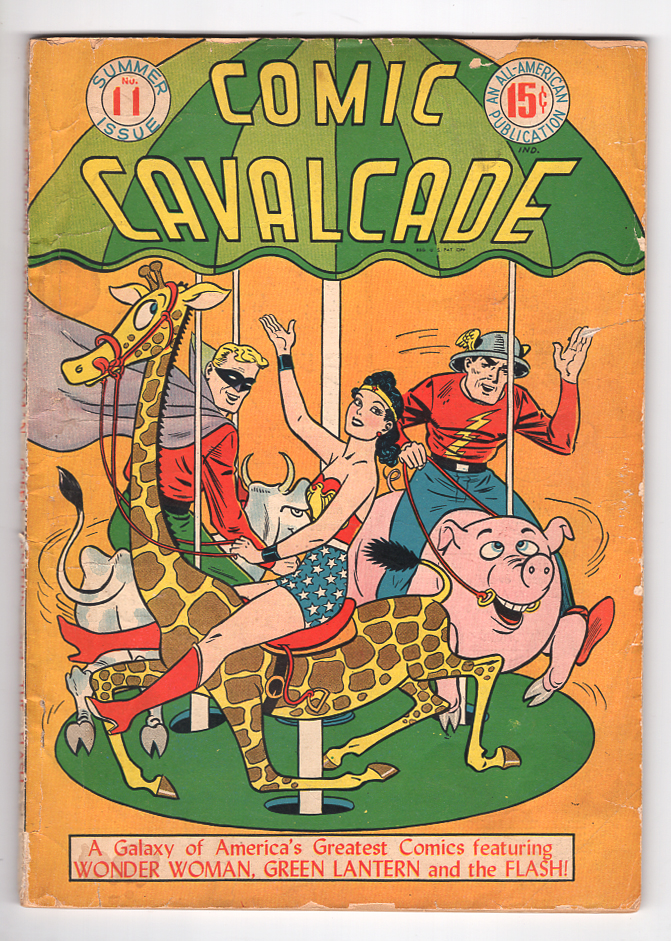 Comic Cavalcade #11 VG Front Cover