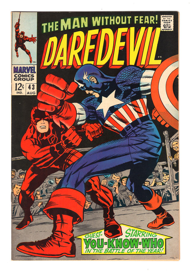 Daredevil #43 NM- Front Cover