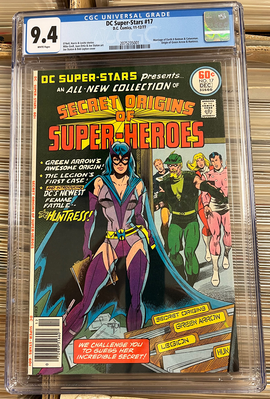 DC Super-Stars #17 CGC 9.4 Front Cover