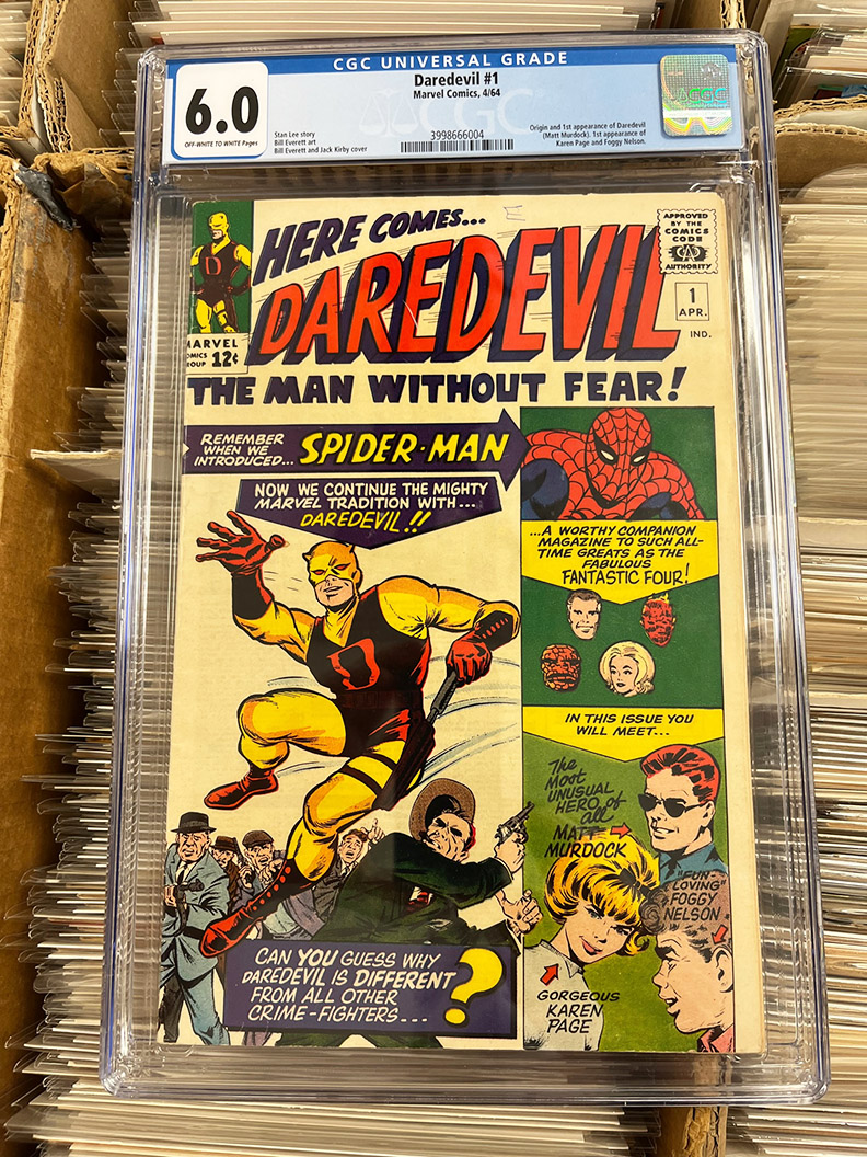 Daredevil #1 CGC 6.0 Front Cover