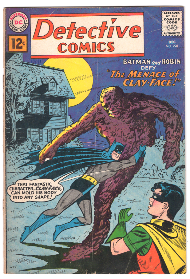 Detective Comics #298 G/VG Front Cover