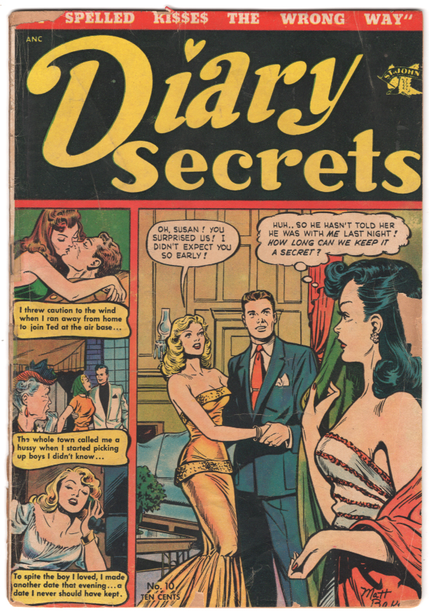 Diary Secrets #10 G/VG Front Cover