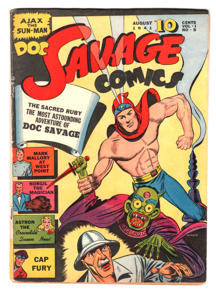 Doc Savage Comics(Street & Smith) #5 VG/F Front Cover