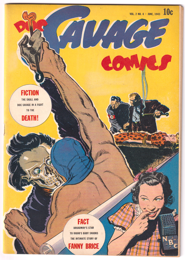 Doc Savage Comics(Street & Smith) #4 VF Front Cover