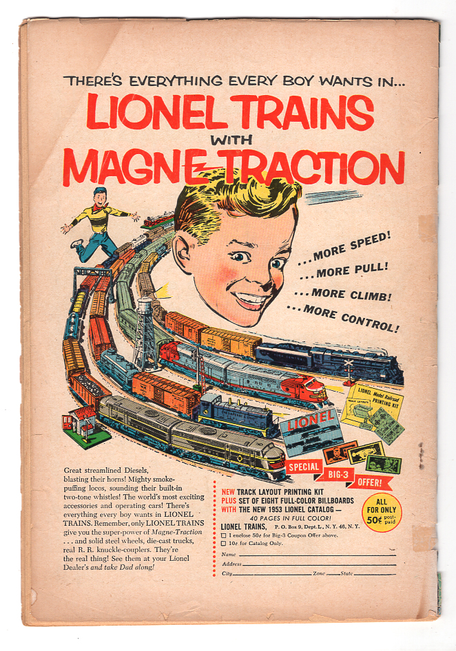 Eerie #14 G/VG Back Cover