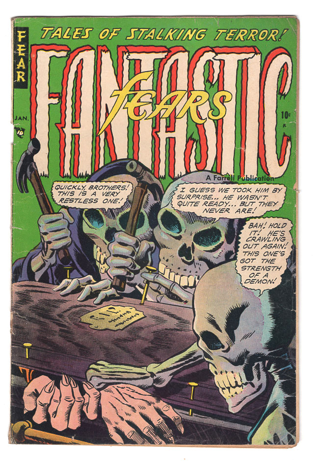 Fantastic Fears #5 VG Front Cover