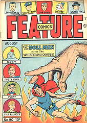 Cover of Feature Comics #90