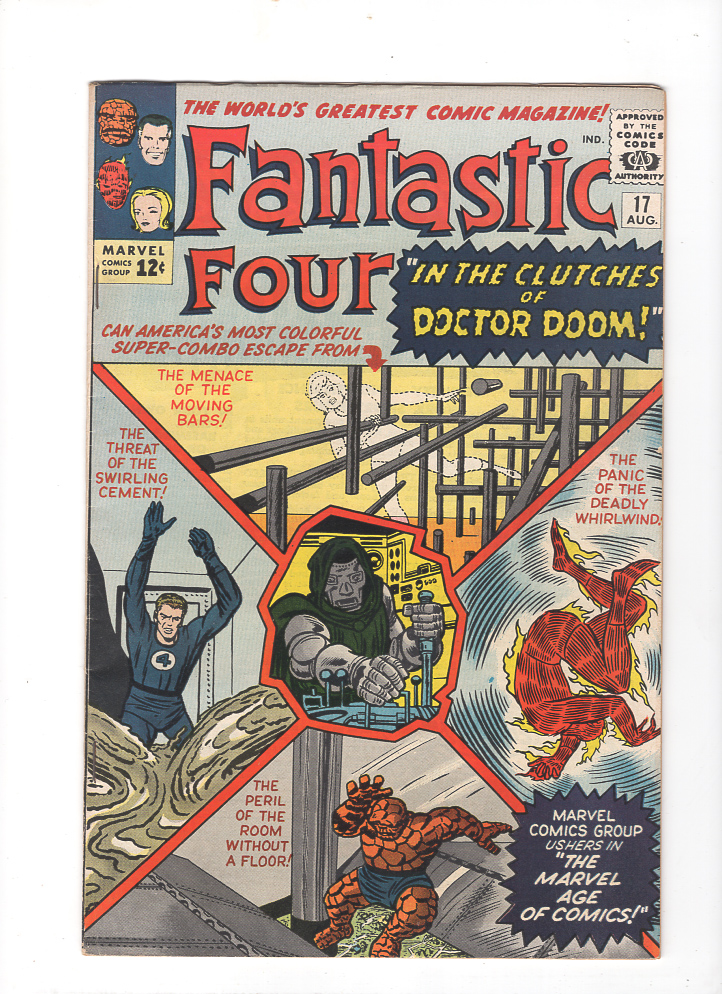 Fantastic Four #17 VF+ Front Cover