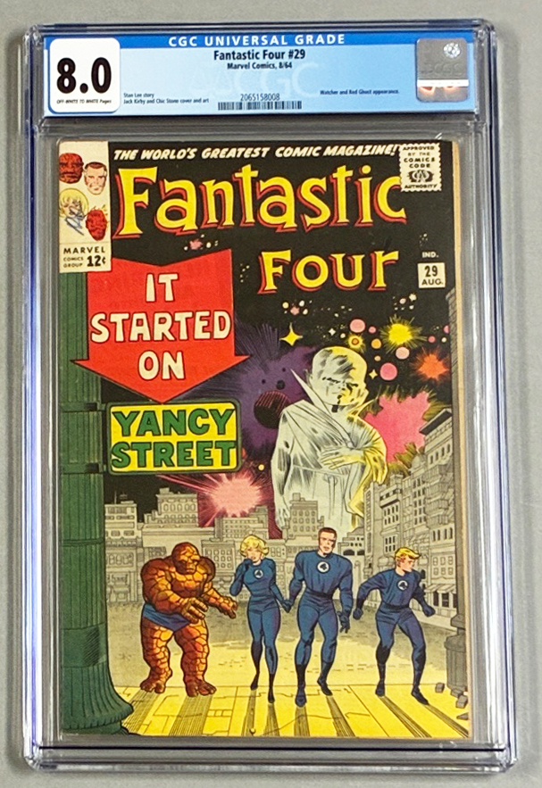 Fantastic Four #29 CGC 8.0 Front Cover