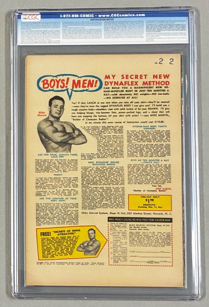 Fantastic Four #48 CGC 7.5 Back Cover