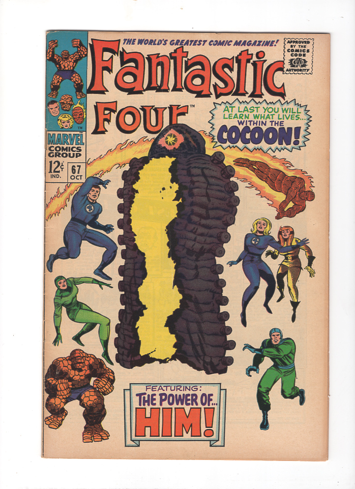 Fantastic Four #67 F/VF Front Cover