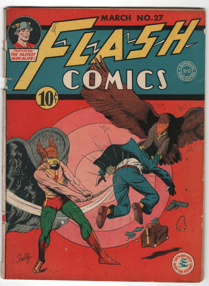 Flash (Golden Age) #27 G/VG Front Cover