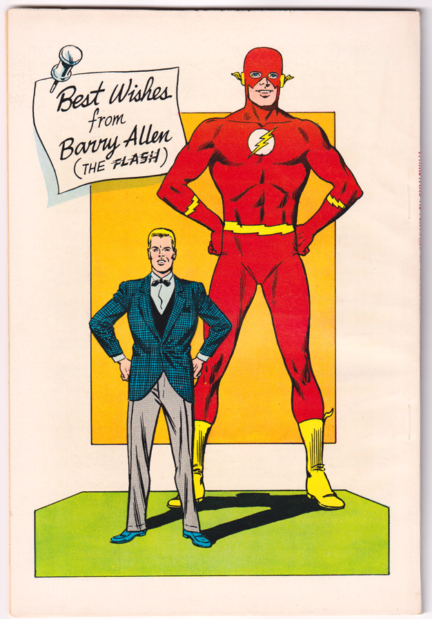 Flash Annual #1 NM Back Cover