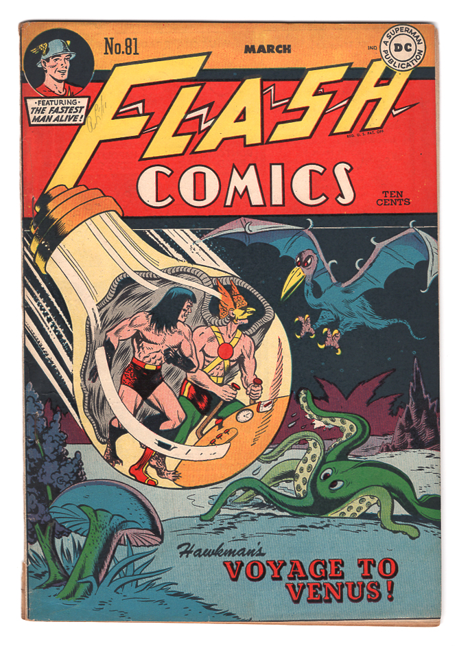 Flash (Golden Age) #81 F- Front Cover
