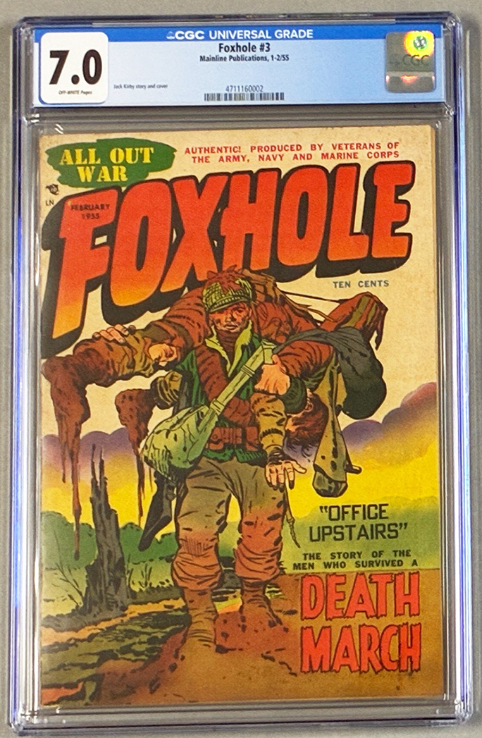 Foxhole #3 CGC 7.0 Front Cover