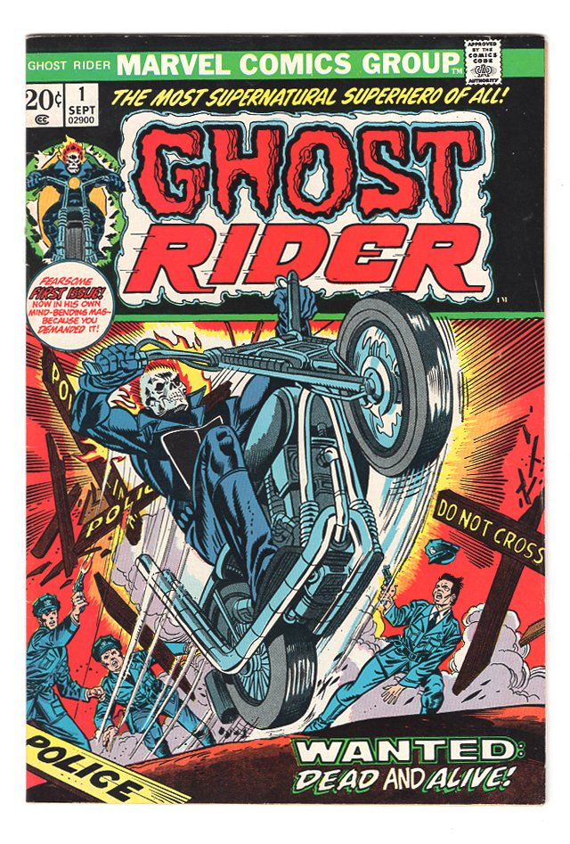 Ghost Rider (Superhero) #1 VF Front Cover
