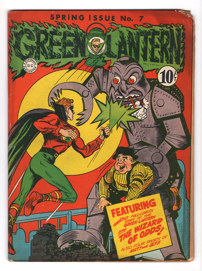 Green Lantern (Golden Age) #7 VG/F Front Cover