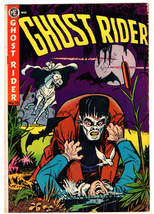 Ghost Rider (Golden Age) #10 F+ Front Cover