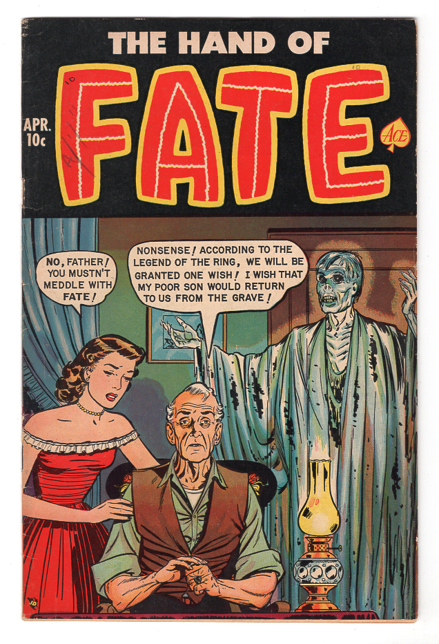 Hand of Fate #10 F+ Front Cover