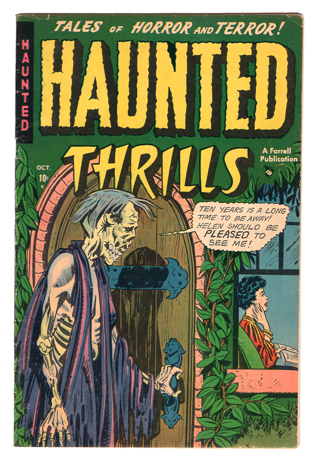 Haunted Thrills #3 F- Front Cover