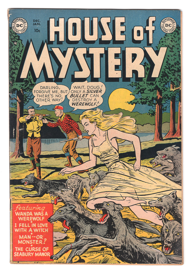 House of Mystery #1 F/F+ Front Cover
