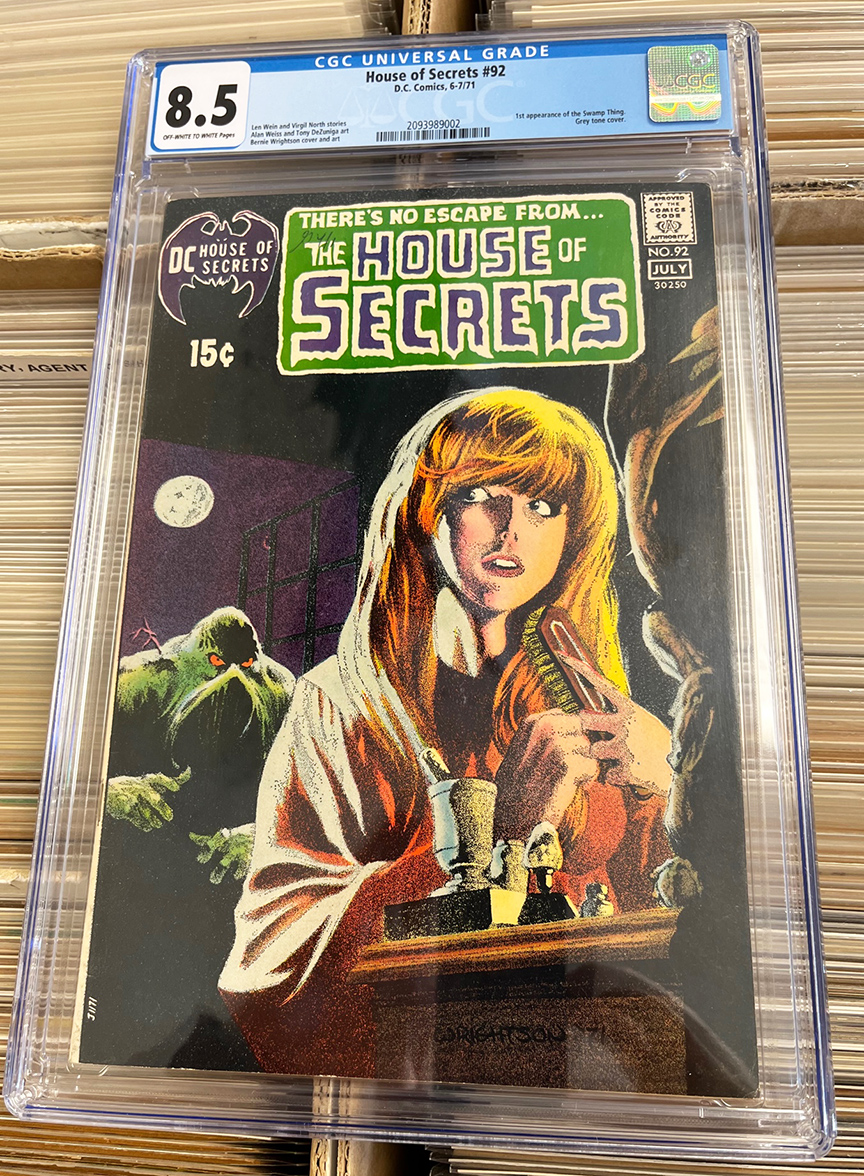 House of Secrets #92 CGC 8.5 Front Cover