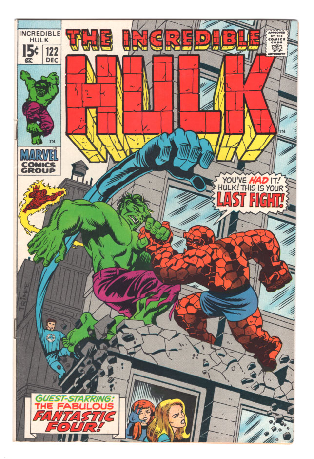 Hulk #122 VF/NM Front Cover