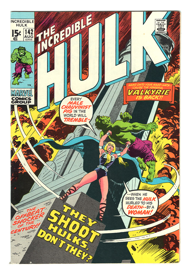 Hulk #142 VF+ Front Cover