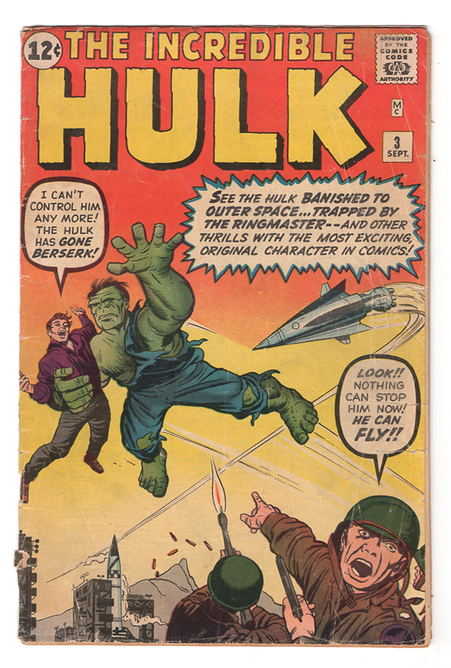 Hulk #3 G/VG Front Cover