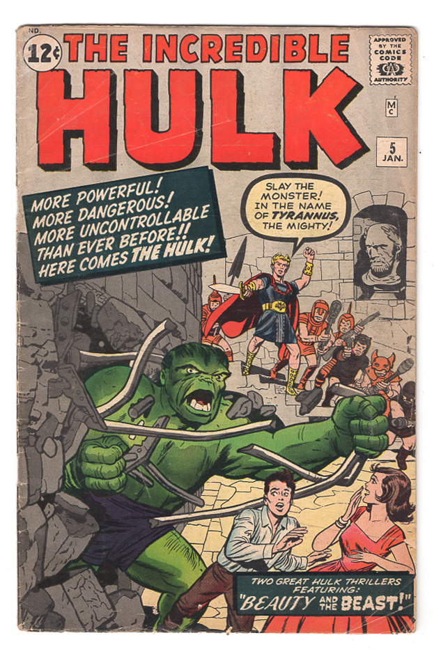 Hulk #5 VF/NM Front Cover