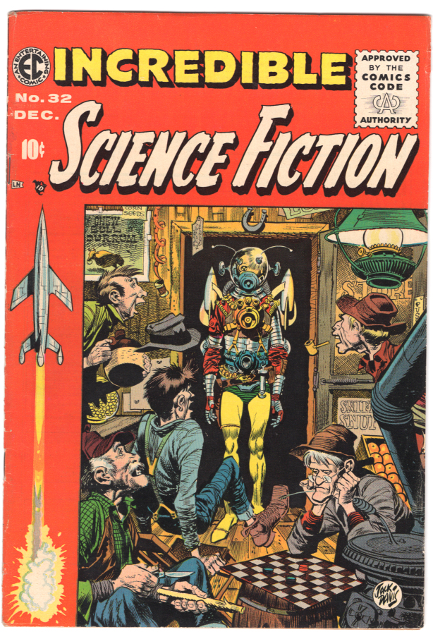 Incredible Science Fiction #32 F/VF Front Cover