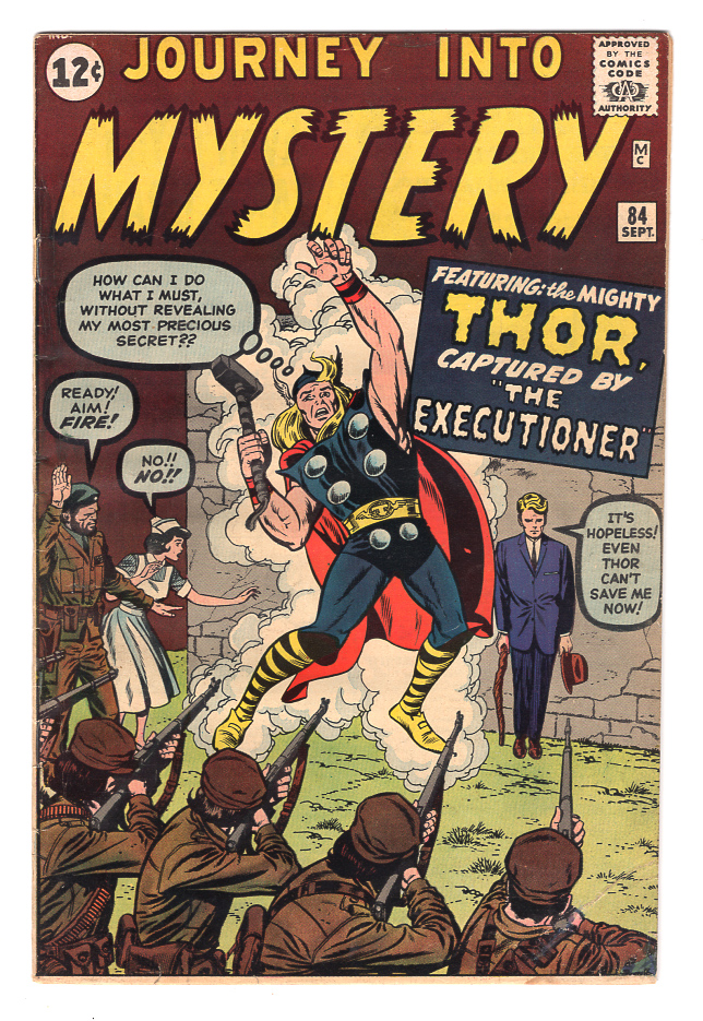 Journey Into Mystery (Thor) #84 F-/F Front Cover