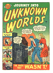 Cover of Journey into Unknown Worlds #7