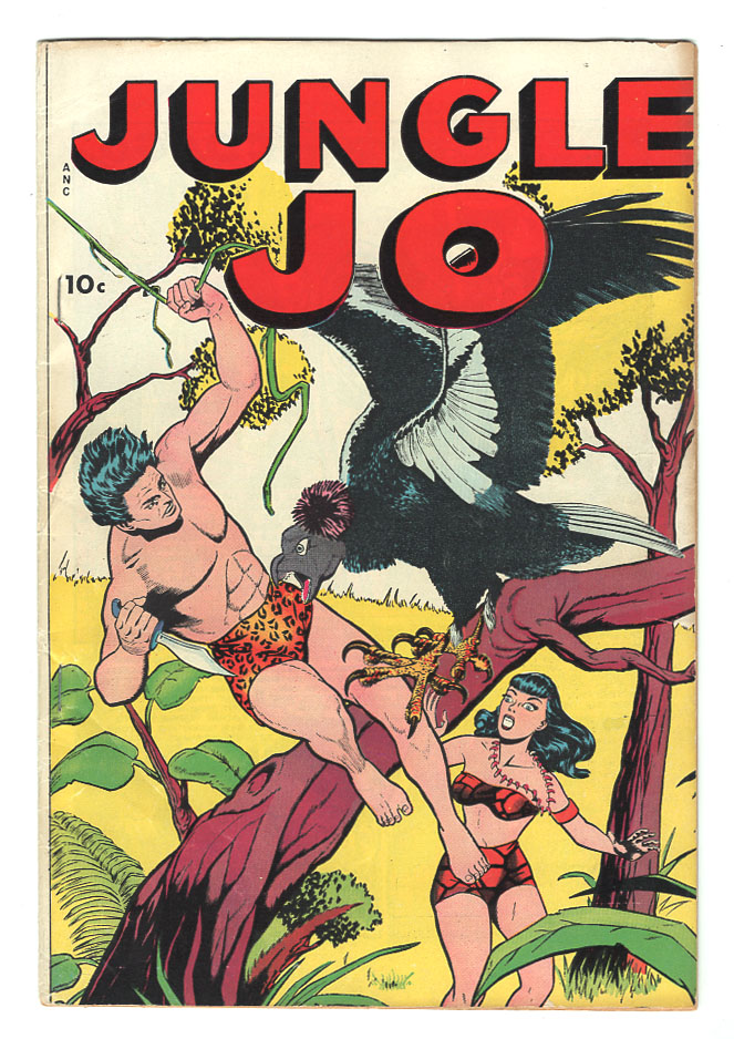 Jungle Jo #1 F Front Cover