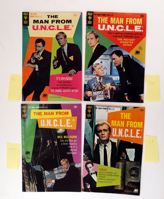Man From Uncle Lot #1 VG Front Cover