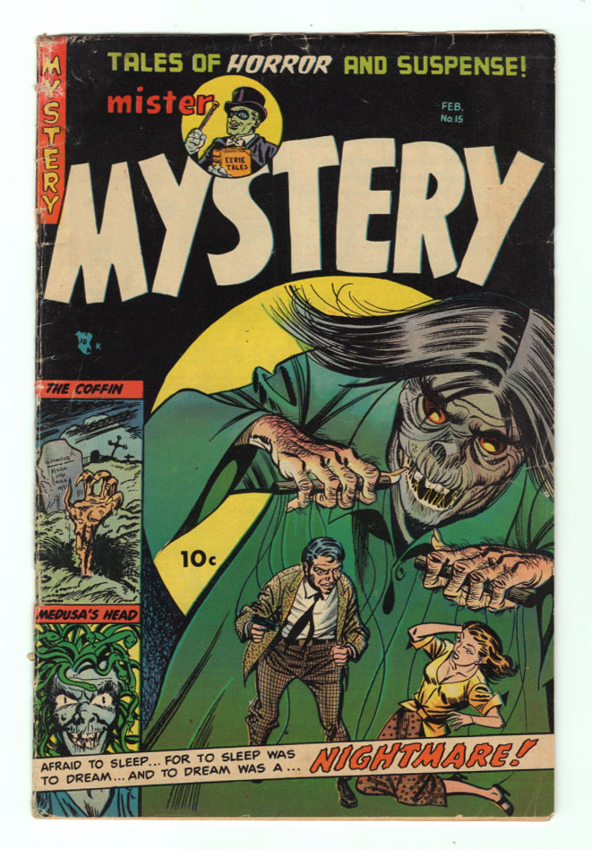 Mister Mystery #15 VG+ Front Cover