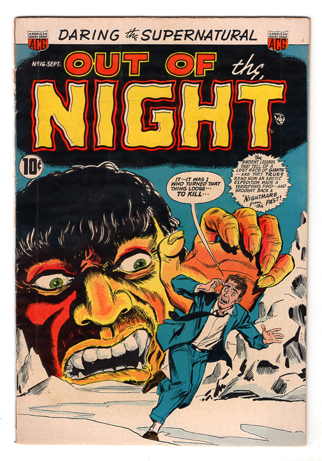 Out of the Night #16 F/VF Front Cover
