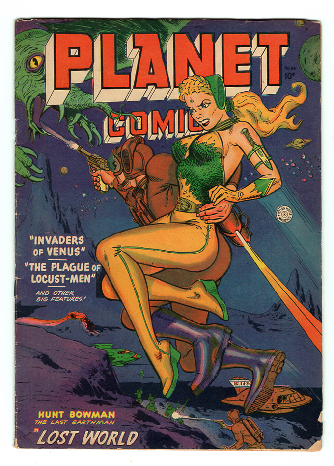 Planet Comics #66 VG+ Front Cover