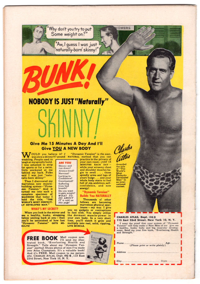 Robotmen of the Lost Planet #1 Avon One Shot F/VF Back Cover