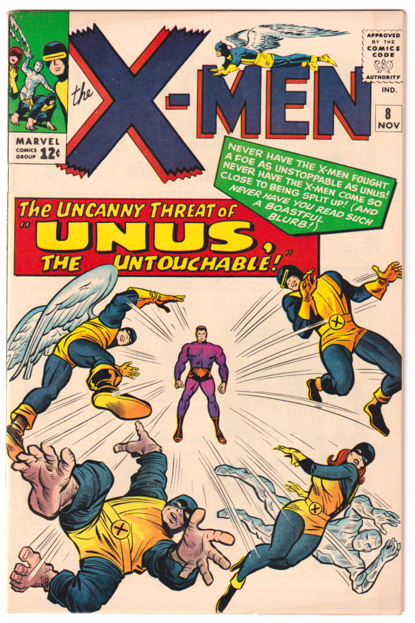 X-Men #8 VF+ Front Cover