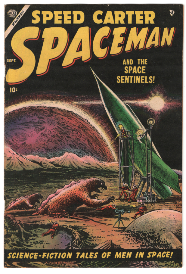 Speed Carter, Spaceman #1 F+ Front Cover